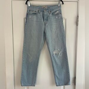 Levi’s Wedgie Straight Jean Light Wash - 28